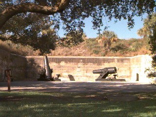 Mortars at Fort De Soto